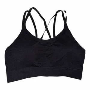 Ryka Women's Strappy Keyhole Sports Black Sz Large Bra thumbnail 3
