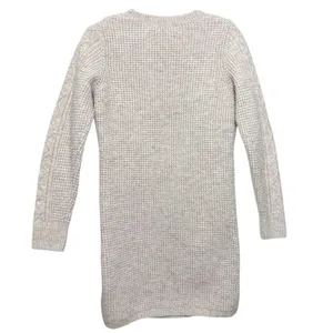 525 America Tessa Cable Knit Sweater Dress Beige‎ Cashew Heather Revolve thumbnail 5