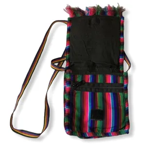Toni Boho Gypsy Festival Rainbow Fringe Crossbody Bag thumbnail 4