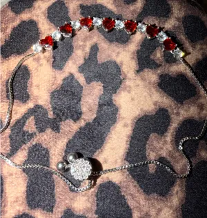 Silver Heart Bracelet thumbnail 2