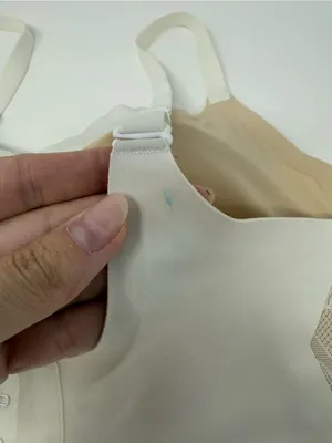 Honeylove White Lace Astral Crossover Lace Bra Original XL thumbnail 10
