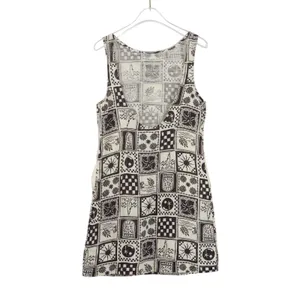 Urban Outfitters Charlotte Linen Mermaid Print Shift Dress XS NWT Nautical Mini thumbnail 5