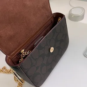 coach Gemma Crossbody In Signature Canvas With Jeweled Buckle ce623 thumbnail 5