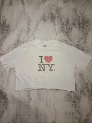 Wonder Nation I Heart NY Cropped Graphic Tee thumbnail 2