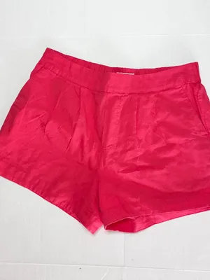 NWT Pact Canopy Linen Organic Cotton Blend Tank Top & Shorts Set - L - Coral Red thumbnail 2