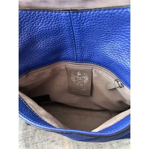 Vince Camuto Admiral Blue 100% Genuine Leather Crossbody Bag thumbnail 5