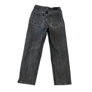 Everlane The Way High Jean Washed Black Organic Cotton Straight Leg Denim 27 thumbnail 2