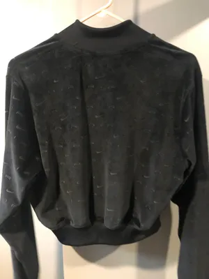Nike Cropped Zip Up Jacket thumbnail 3