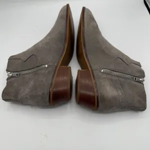 Coach Dani Bootie Western Heather Grey‎ Suede Ankle Boots 7.5B thumbnail 5