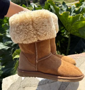 Uggs boots mid Chestnut Shearling thumbnail 1