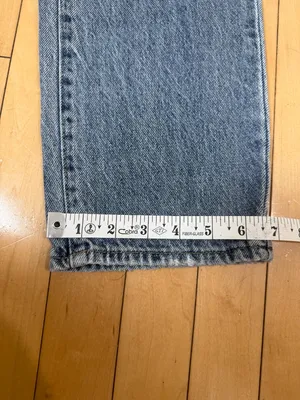 PACSUN High Rise Straight Denim Jeans Acid Wash 90's Size 26 thumbnail 6