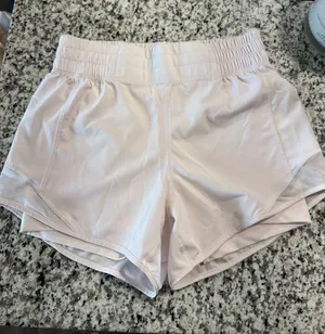 Mondetta baby pink athletic shorts thumbnail 1