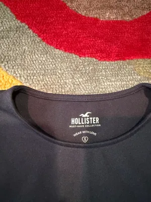 Hollister Must-Have Collection Black Basic Long Sleeve Bodysuit Thong Size Small thumbnail 2