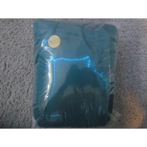 Vintage Fleece Lounge Pants Size S Teal Cozy Soft Pajama Bottoms J83113 thumbnail 7