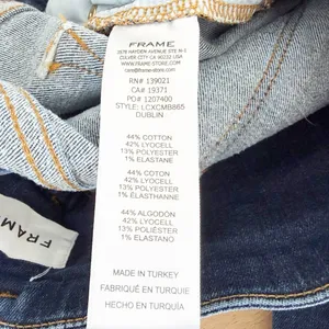 Frame Le Catroux Crop Mini Boot Jeans Sz 33 thumbnail 3