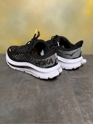 Hoka One One Kawana Women's Black/White Running Shoes Size 8.5B thumbnail 10