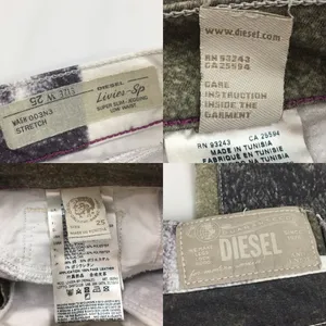 Diesel Livier SP Low Waist Super Slim Jeggings thumbnail 8