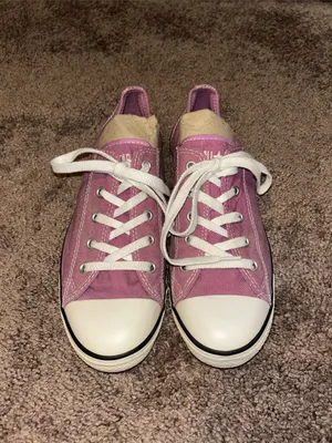 Converse Chuck Taylor all star low top Orchid purple sneakers thumbnail 5