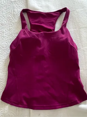 lululemon athletica Racerback Tank — Deep Magenta thumbnail 1