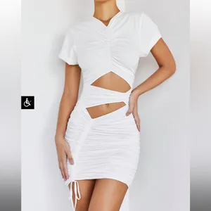 Mistress rocks exhale dress in white thumbnail 6