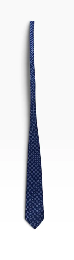 Brooks Brothers Makers Silk Tie Purple Blue Dot Extra Long 61” Made USA thumbnail 1