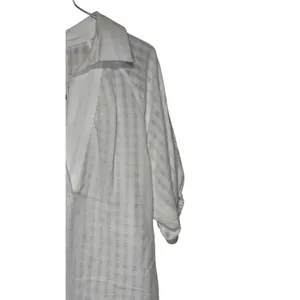 Anthropologie Women Mini Dress V-Neck Tiered 3/4 Sleeve‎ Tunic White Size XS NWT thumbnail 2