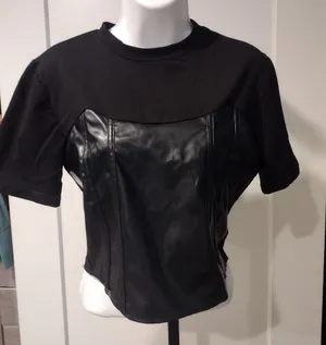 2C Two Cumberland Faux Leather Shirt thumbnail 1