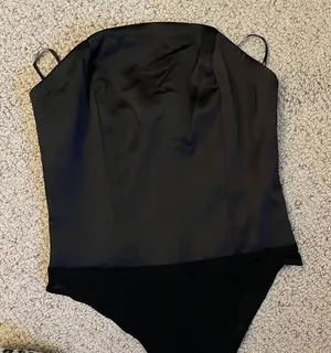 Strapless bodysuit Black thumbnail 1