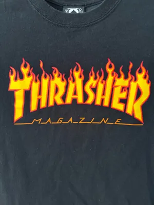 Thrasher Skate Mag Flame T-Shirt thumbnail 2