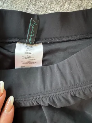 Aqua Green Black Athletic Skort thumbnail 4