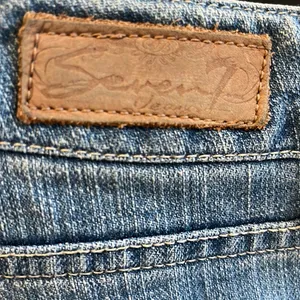 Comfy!  Jeans Flare Seven7 Womens 28 Denim thumbnail 12