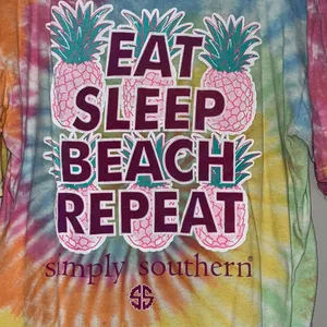 Simply Southern Tie-Dye T-Shirt Size M thumbnail 6