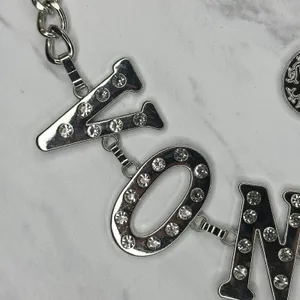 Von Dutch Rhinestone Letter Chain Belt OS ✨ thumbnail 7