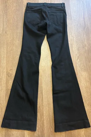 Jr Girls J Brand Bootcut Jeans - Black thumbnail 4