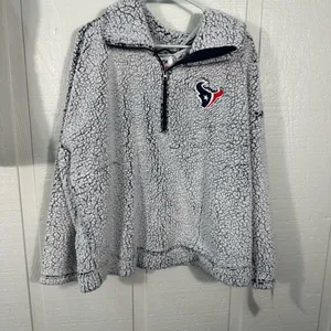 NFL Texas Longhorns Sherpa Pullover Size XXL NWT thumbnail 3