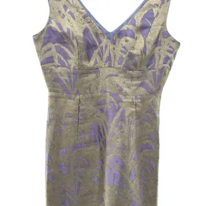 Kate Spade New York Minae Lavender Lilac Purple Gold Dress‎ Size 6 Wedding Guest thumbnail 2