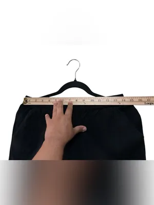 Marine Layer Allison Black Elastic-Waist Pants,Size S,97%Tencel,3%Spandex thumbnail 10