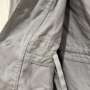 Lululemon Womens City‎ Stroll Lightweight Jacket Size 6 Silverscreen Tencel thumbnail 3