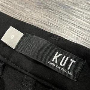 Kut from the Kloth “Mia” Ankle Skinny Dress Pants – Black | Size 0 | NWOT thumbnail 6