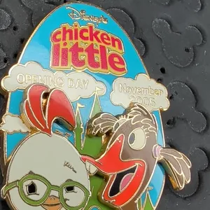 Disney parks Chicken Little Opening Day Abby M LE 3500 trading pin thumbnail 2