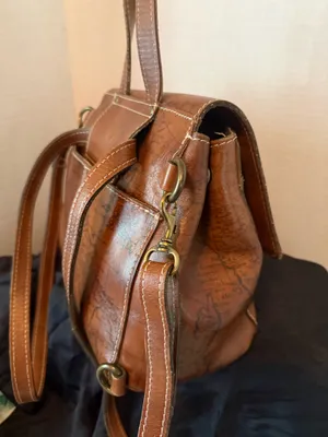 Patricia Nash Convertible, Backpack / Top Handle Bag, Map Print thumbnail 6