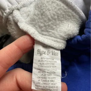 Hype and Vice Pitt Color Block Thick Sweatpants Joggers M thumbnail 2