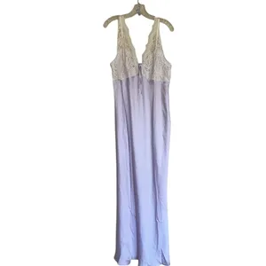 NWOT FREE PEOPLE Country Side Maxi Slip Dress Lilac thumbnail 7