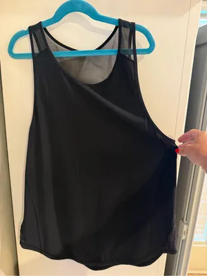 Lululemon Black tank top - size 6! thumbnail 1