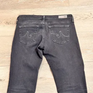 AG Adriano Goldschmied The Legging Jeans Womens Size 26 Black Super‎ Skinny thumbnail 5