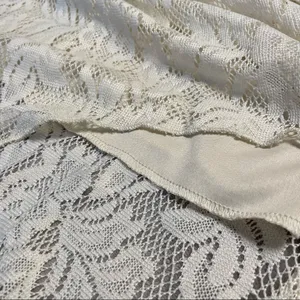 Trixxi‎ white lace strapless dress high low style boho beach ivory small thumbnail 6