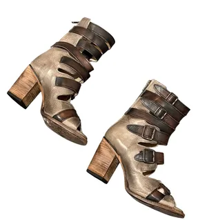 Freebird Bond Leather Gladiator Heeled Sandal thumbnail 1