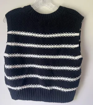 Sweater Tank Top Black Size XS thumbnail 2