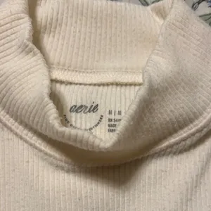 Aerie Cream Sleeveless Mockneck Bodysuit thumbnail 2