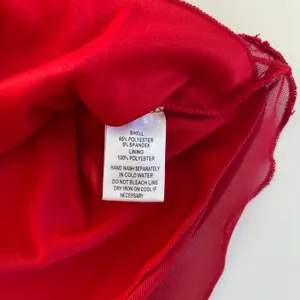 Gab & Kate Joey Red Ruched Sleeveless Top Women’s Medium NWT Romantic Coquette thumbnail 7
